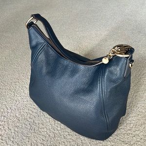 Micheal Kors, navy blue, medium, shoulder bag